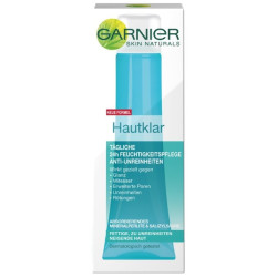 Garnier Hautklar: Tägliche Anti-Unreinheiten Feuchtigkeitspflege 24h