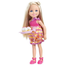 Barbie Chelsea mit Torte