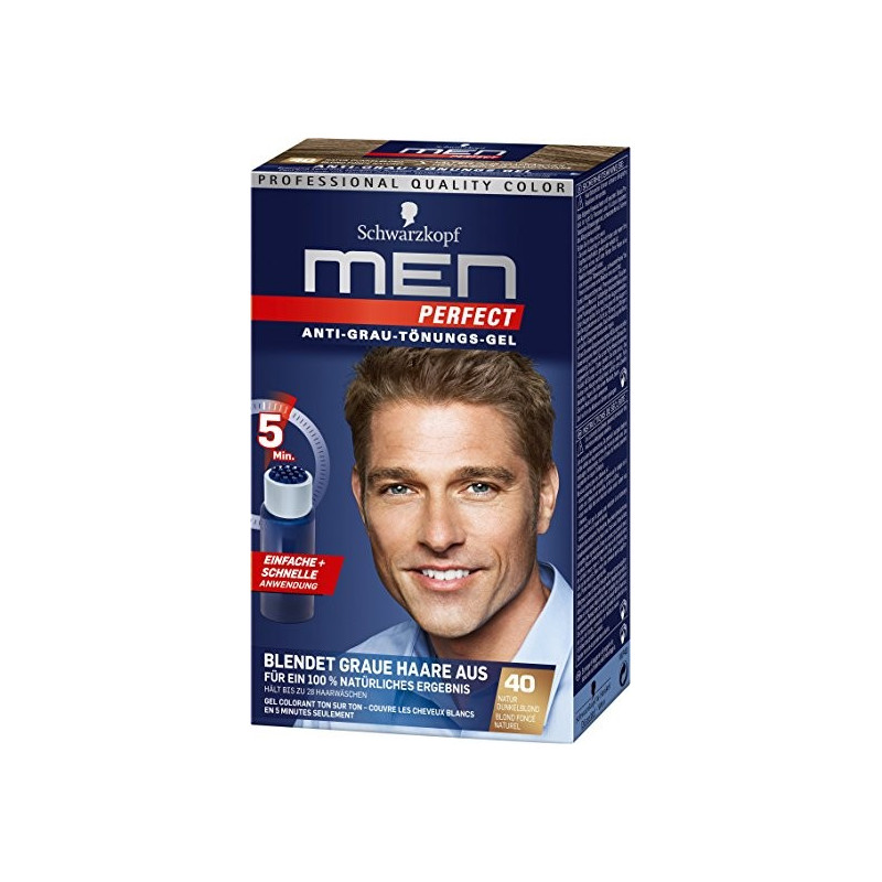 Schwarzkopf Men Perfect: 40 Natur Dunkelblond