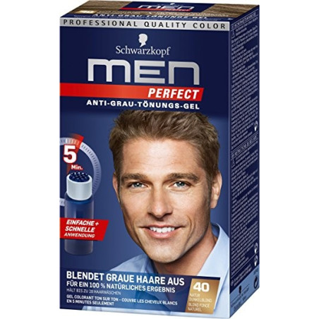 Schwarzkopf Men Perfect: 40 Natur Dunkelblond