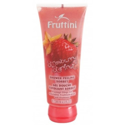 Fruttini Shower Peeling Sorbet: Strawberry/Starfruit