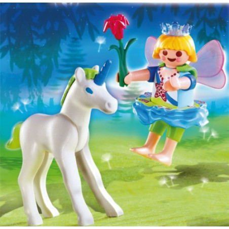 Playmobil: Elfenprinzessin mit Einhornbaby