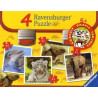 Ravensburger Puzzle-Set Wilde Tierkinder