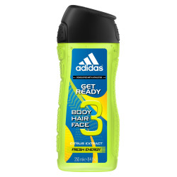 Adidas Shower Gel & Shampoo: Get ready