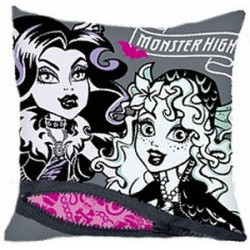 Monster High Kuschelkissen "Lagoona & Clawdeen"