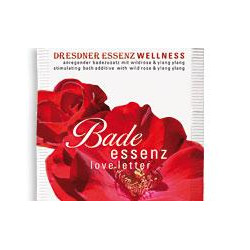 Dresdner Wellness-Badeessenz, love letter (Rosenöl & Ylang Ylang)