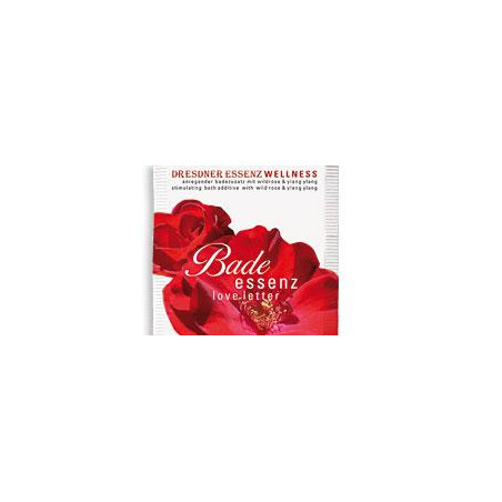 Dresdner Wellness-Badeessenz, love letter (Rosenöl & Ylang Ylang)