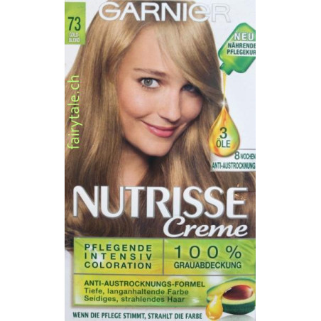 Garnier Nutrisse Creme (Intensiv Coloration), Goldblond, Nr. 73