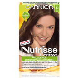 Garnier Nutrisse Creme (Intensiv Coloration), Hellbraun (Mocca)