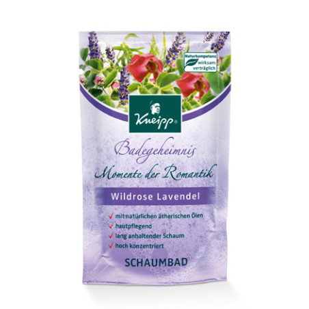 Kneipp Schaumbad: Momente der Romantik: Wildrose/Lavendel