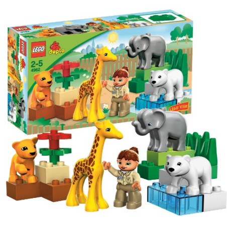 Duplo Tierbabys im Zoo