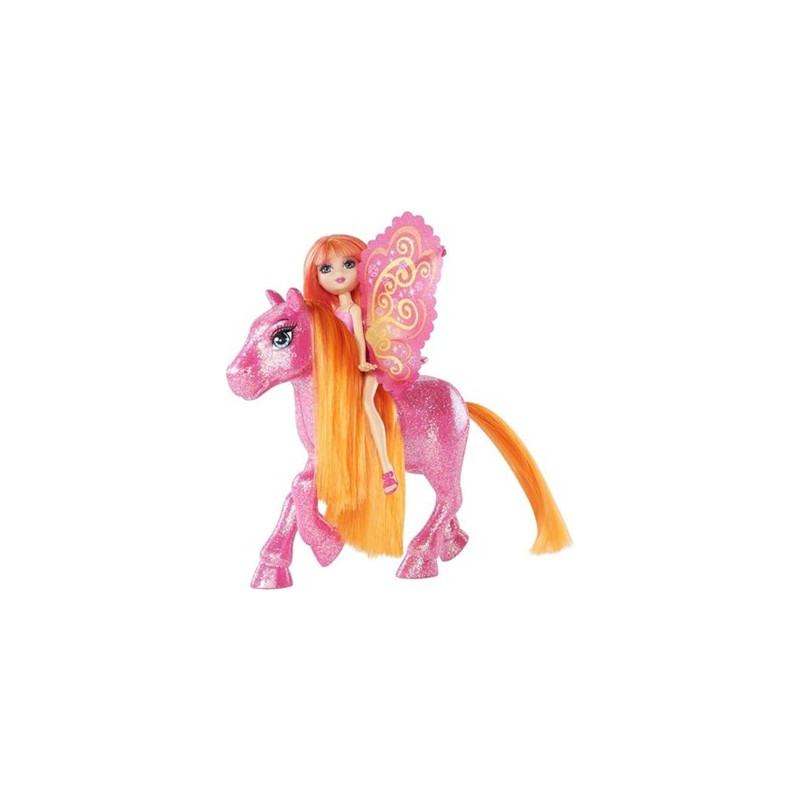 Barbie Kleine Glitzerfee mit Pony, orange